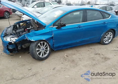 2020 Ford Fusion Se из США, поврежденный, VIN 3FA6P0HD0LR140007